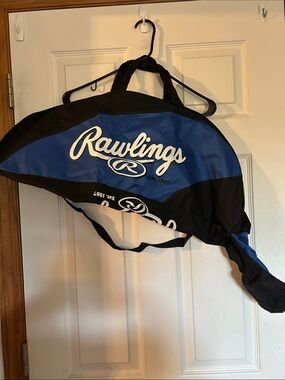 NWOT - Rawlings Blue and Black Kids Baseball Bag *Never used*